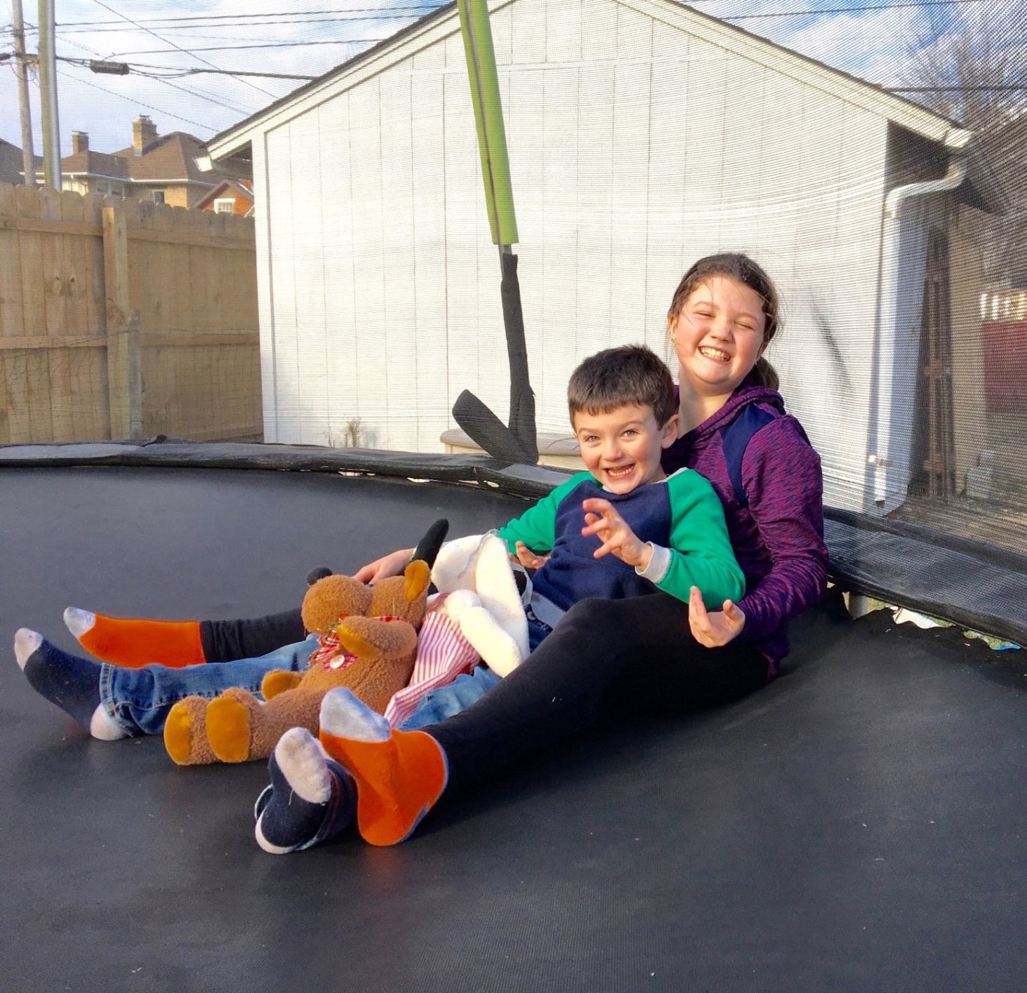Wintertime fun in springlike temperatures